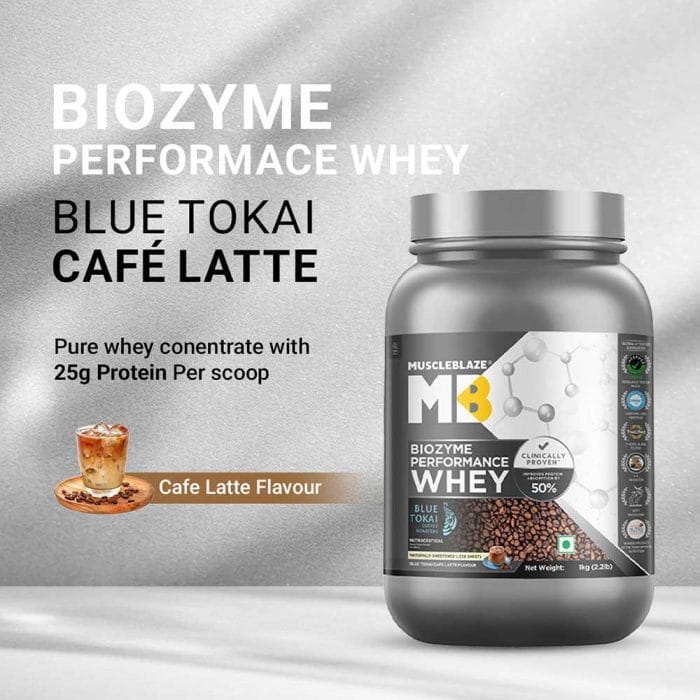 MuscleBlaze Biozyme Performance Whey 1 kg - Image 7