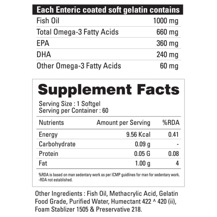 ADN LABZ OMEGA – 3 FISH OIL 60 SERVINGS - Image 2