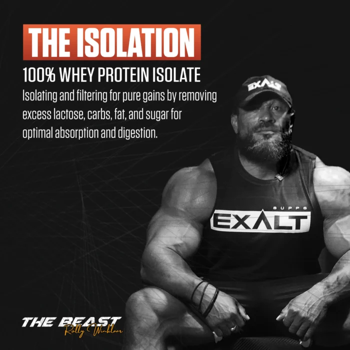 Exalt Supps The Isolation Pure Whey Protein Isolate - Image 8