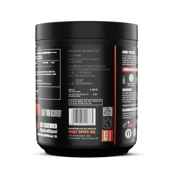 Exalt Supps Heal L Glutamine - Image 2