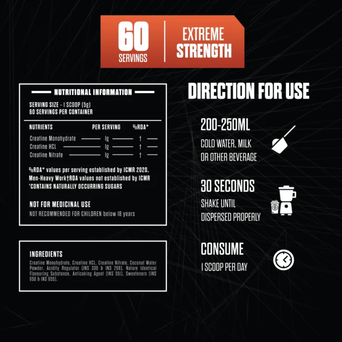 Exalt Supps The Mettle Tri Creatine - Image 4