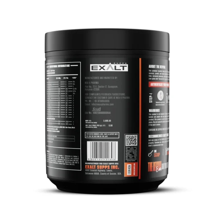 Exalt Supps Revival EAA (Essential Amino Acid ) - Image 2